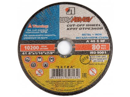 Řezný kotouč LUGA ABRASIVE 115 x 1 x 22,23mm