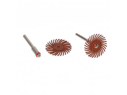 3M Radiální štětinový disk sada 10ks 25x2x3mm P320 hnědý