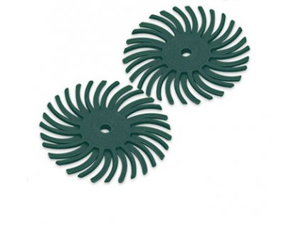 3M Radiální štětinový disk sada 10ks 25x2x3mm P80 zelený