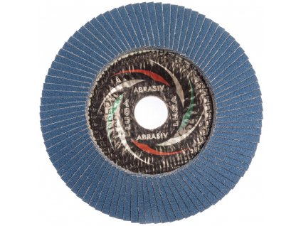 Lamelový kotouč LUGA ABRASIVE pr.115x22,23 mm ZK60 - zirkon