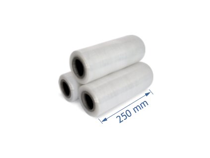 Ruční stretch fólie 250 / 20 µm, 1kg