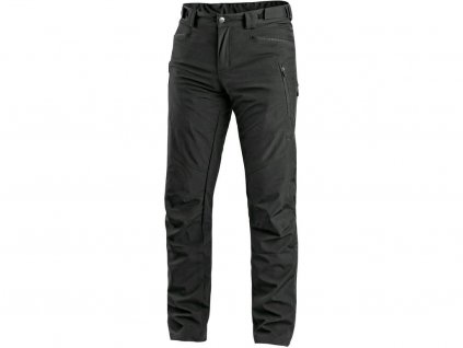 Kalhoty CXS AKRON, softshell, pánské, černé