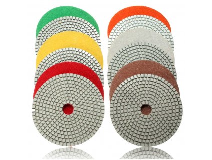 Kotouč diamantový leštící 125x20 P50