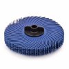 Radiální štětinový disk sada 10ks 75x3mm modrý