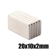 Magnet 20x10x2mm