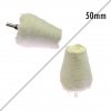 Leštící hadrový kužel bílý 50mm