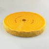 Hadrový bavlněný kotouč leštící 300mm žlutý