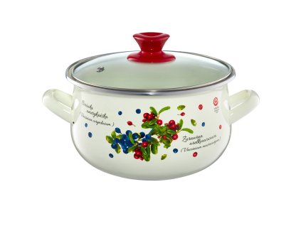 12259 2 12259 2 emalia olkusz zomancozott fazek fedovel 22 cm 5 7 l afonya