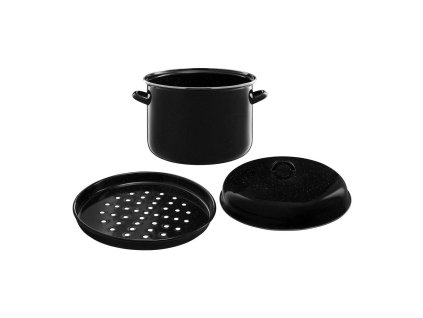 12397 5 12397 5 12397 5 12397 5 12397 5 emalia olkusz zomancozott befozo fazek fedovel szurovel 30 cm 12 l