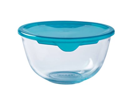 Pyrex Prep&Store hőálló üvegtál műanyag tetővel 16 cm 1 l