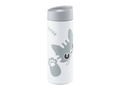 Ambition Kitty termoszbögre 350 ml szürke