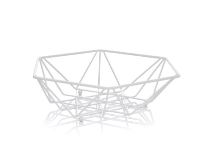 Ambition Decor gyümölcskosár 26 cm fehér
