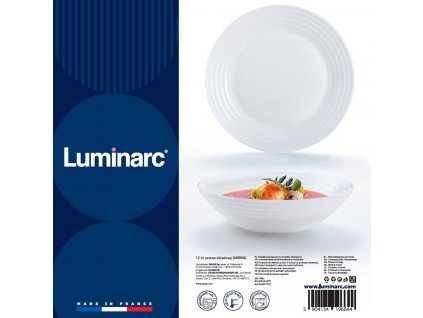 Luminarc Harena étkészlet 12 részes fehér