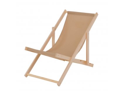 Patio Hampton napozó szék 110x58x60 cm bézs