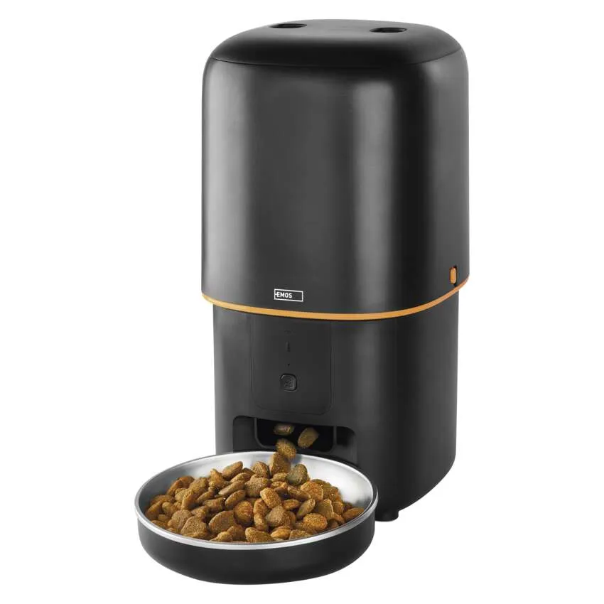 EMOS GoSmart automatické krmítko pre zvieratá bez kamery objem 4 litre