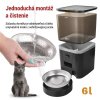 GoSmart dávkovač krmiva Pet Care s kamerou, 6 l, čierny, Wi-Fi