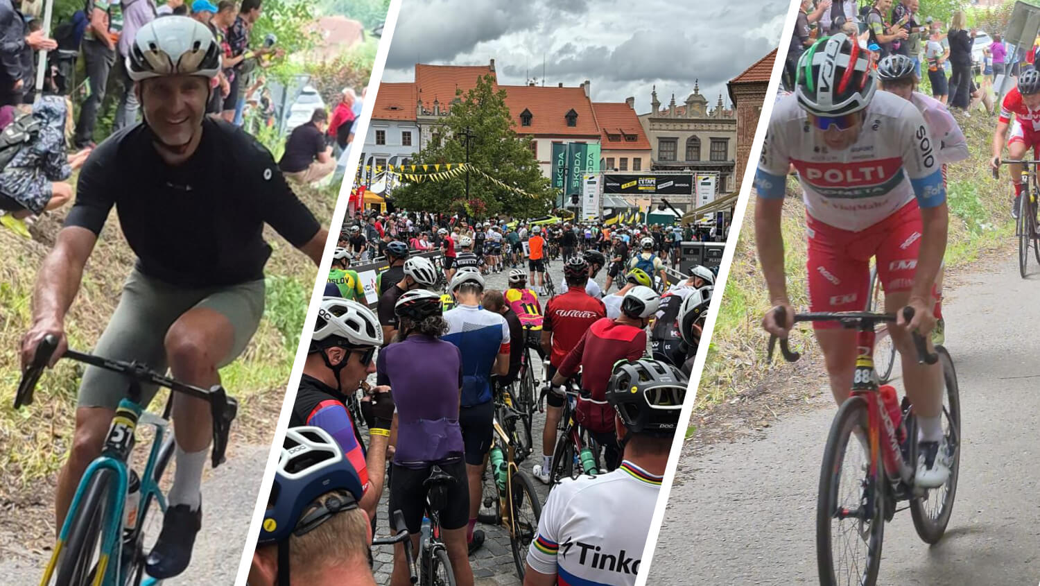 Naši zaměstnanci na startu L'Etape Czech Republic v Prachaticích: výzva přijata!