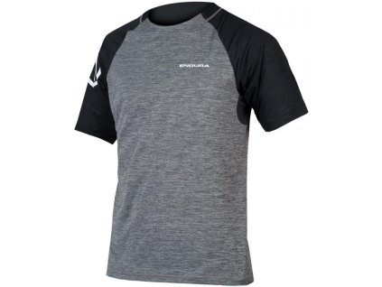 Dres ENDURA SingleTrack S/S E3204PW - Pewter Grey, pánský