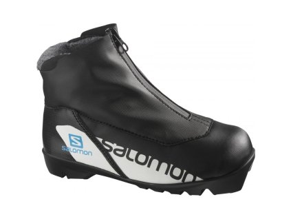 Boty Salomon RC JR Prolink - Black/Process Blue