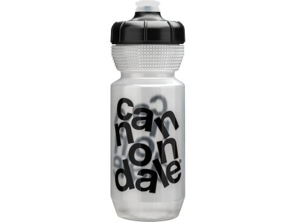 Láhev Cannondale GRIPPER STACKED BOTTLE 600ml CLR/BLK (CP5302U2060)