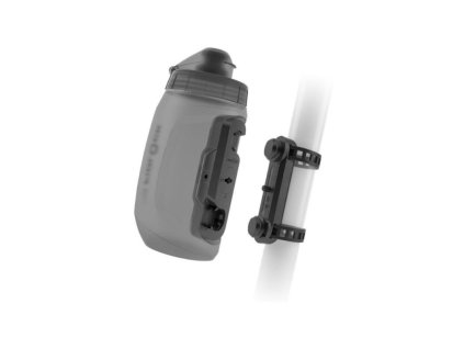 Láhev Fidlock Twist Set tmavá, 450ml + UNI BASE