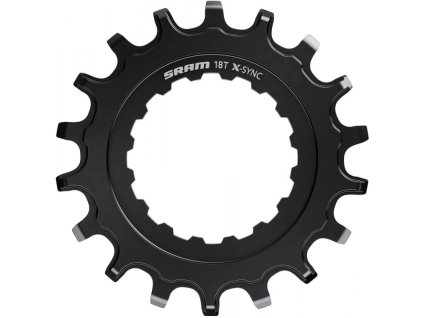 Převodník SRAM X-SYNC BOSCH 18Z STRAIGHT STEEL BLACK