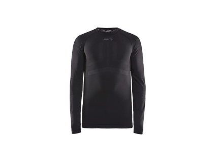 Triko CRAFT Active Intensity LS 1907933-999995 - černé, pánské