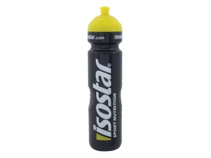 Láhev Isostar 1l černá, vytahovací špunt