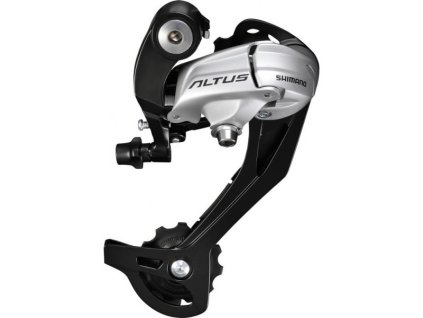 Přehazovačka Shimano Altus RD-M370 - stříbrná, SGS dlouhé vodítko (9s)