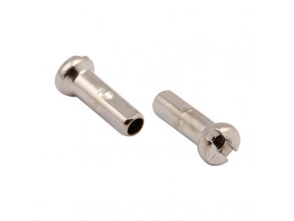 Nipl 2,3/14 mm 4-hran 3,2 mm stříbrná