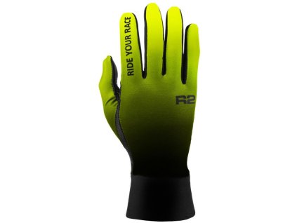 Rukavice R2 Ligero ATR39C černo-žluté, unisex