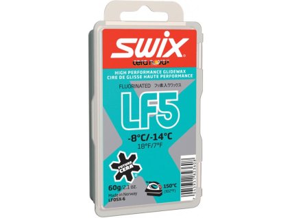 Vosk Swix LF5X - 60g, tyrkysová