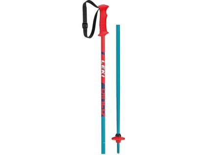 Hole Leki Rider petrol-white-blue- neonred 2019/20