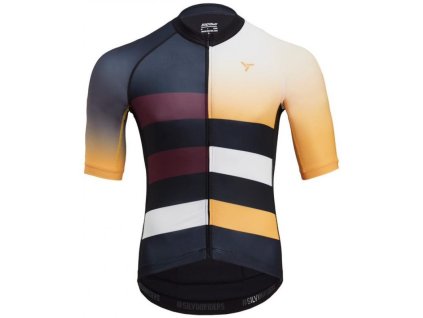 Dres SILVINI Mazzano MD2042 - Black-yellow, pánský