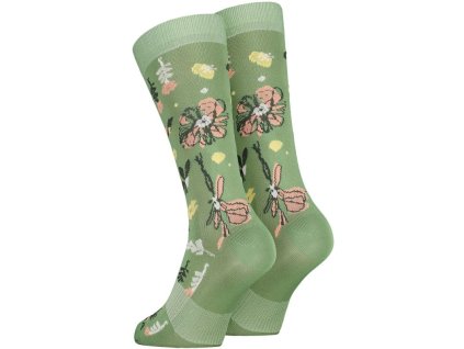 Ponožky MALOJA YserM. 37320-1-8902 - pastel clover, vysoké