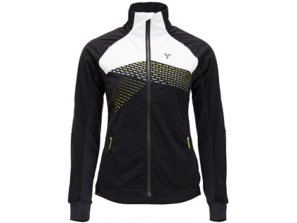 Bunda SILVINI Serrone WJ1501-0842 - Black/lime, dámská