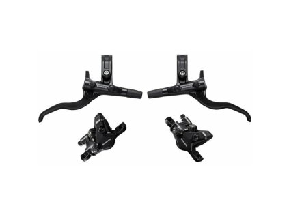 Kotoučová brzda Shimano Deore MT410 přední a zadní / J-kit, komplet bez kotoučů