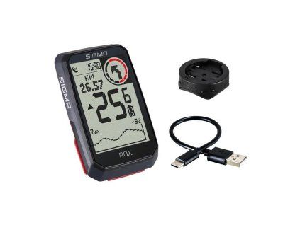 Computer Sigma ROX 4.0 GPS - součástí klasický držák, černá