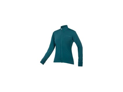Dres ENDURA  Xtract Roubaix L/S Jersey E9104DT - Deep Teal, dámský