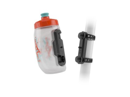 Láhev Fidlock Twist Set dětský, oranžová, 450ml + UNI BASE