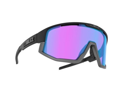 Brýle Bliz Fusion - NANO OPTICS | Nordic Light Matt Black Violet w Blue Multi Nordic Light Cat.2