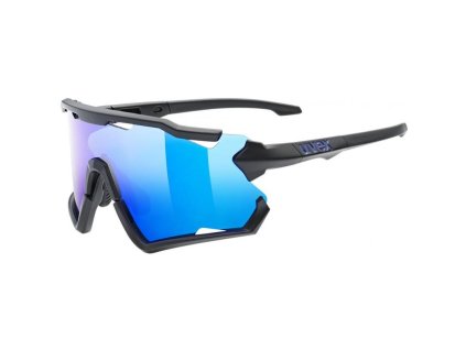 Brýle Uvex Sportstyle 228, black mat/mirror blue (CAT. 2)