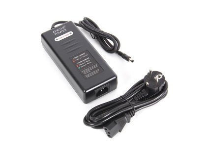 Nabíječka baterie Apache Power 48V/2,0 A, 5,5 mm konektor