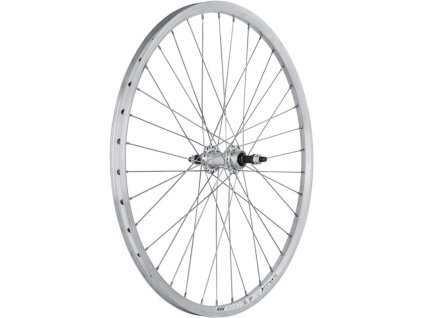 Zapletené kolo Force Dragon Line 559-19 - zadní šroubovací, na matice, stříbrná