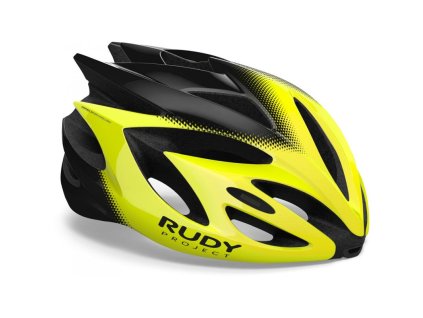 Přilba Rudy Project Rush yellow fluo black shiny (Dajsport všechny volby x)
