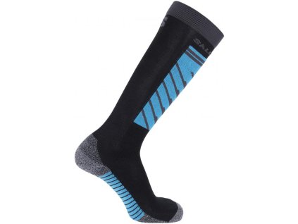 Ponožky Salomon  S/ACCESS - Deep Black/Indigo Bunting/Phantom