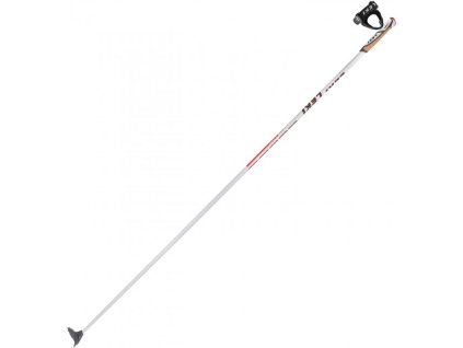 Běžecké hole Leki CC 600 - white-darkanthracite-fluorescent red