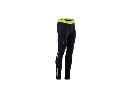 Kalhoty SILVINI Rubenza MP1704 - Black-lime, pánské