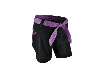 Kraťasy SILVINI Ciane WP806 - Black - lila, dámské
