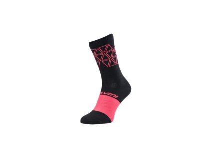 Ponožky SILVINI Bardiga UA1642-0820 - Black-red , vysoké